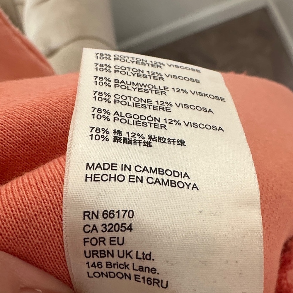 Free People Vibrant Orange Teddy Jacket - Picture 6 of 8